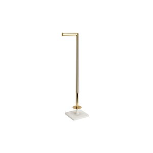 Banyo Hareketli Yedek Kağıtlık Beyaz-gold Renk 707x156x212 Mm