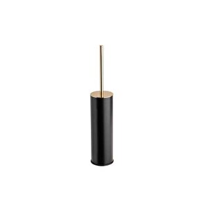 Banyo Klozet Fırçası Siyah-gold Renk 424x84x84 Mm