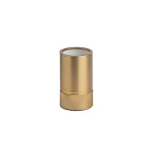 Tezgah Üstü Diş Fırçalığı Gold-mat Altın Renk 102x60x60 Mm