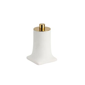 Tezgah Üstü Pamukluk Beyaz-gold Renk 145x91x91 Mm