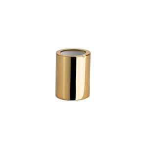 Tezgah Üstü Diş Fırçalığı Gold Renk 102x80x80 Mm