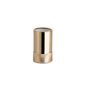 Tezgah Üstü Diş Fırçalığı Gold Renk 102x60x60 Mm