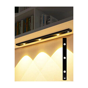 Econa 60cm Harekete Duyarlı Led Sensörlü Usb Şarj Dim Edilebilir Taşınabilir Mutfak, Dolap, Gece Lambası