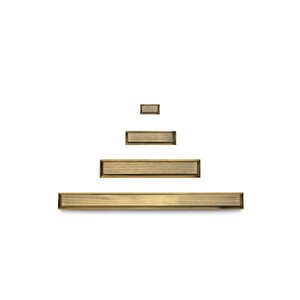 9088 Line-çizgili Kulp Antik Renk Tek Adet 320 Mm