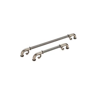 4645 Modern Kulp Eskitilmiş Mat Gümüş Renk 320 Mm
