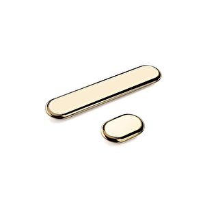 9124 Line-çizgili Kulp Altın Renk Tek Adet 128 Mm