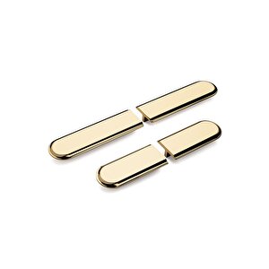 9126 Line-çizgili Kulp Altın Renk Tek Adet 96 Mm