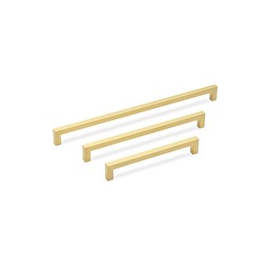 7341 Modern Kulp Mat Altın Renk 160 Mm