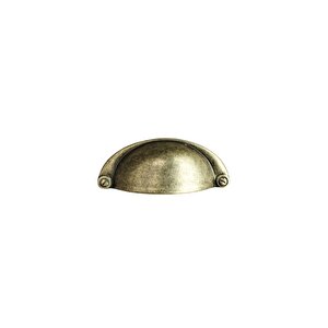 4525 Eskitme Antik Renkli Tas Kulp 32 Mm