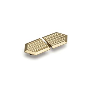9038 Line-çizgili Kulp Altın Renk Tek Adet 224 Mm
