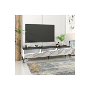 Artemi̇sdh Tv Sehpasi Beyaz Royalmermer