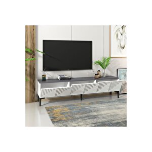Artemi̇sdh Tv Sehpasi Beyaz Antrasi̇t