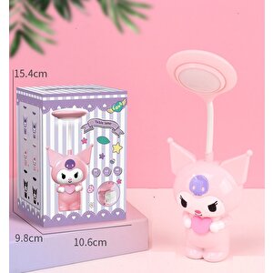 Li̇vava Kuromi̇ Masa Lambasi Ve Kalemtıraş, Pembe, 32x13 Pembe