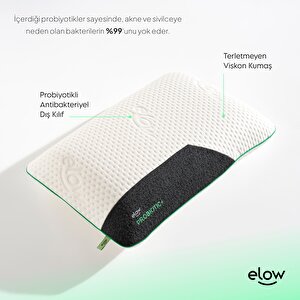 Probiotic+ Tombul Visco Yastık, 60 X 40 X 15
