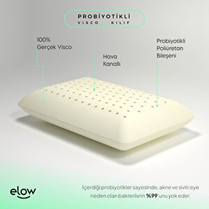 Probiotic+ Tombul Visco Yastık, 60 X 40 X 15