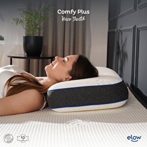 Comfy Plus Klasik Düz/flat Visco Yastık, 60 X 40 X 12