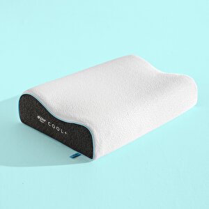 Cool+ Soğutucu Etkili Ortopedik Visco Yastık / Boyun Destekli, 55 X 36 X 13/11