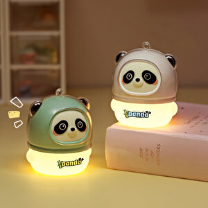 Li̇vava Panda Askili Gece Lambasi, Pembe, 6x6 Pembe