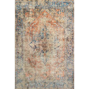 Fuga Yumuşak Dokulu Vintage Desenli Halı Ka 03 200x300 cm