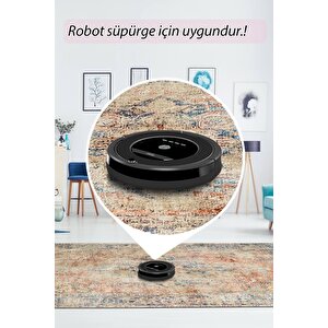 Artloop Fuga Yumuşak Dokulu Vintage Desenli Halı Ka 03