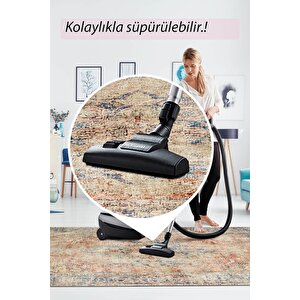 Artloop Fuga Yumuşak Dokulu Vintage Desenli Halı Ka 03