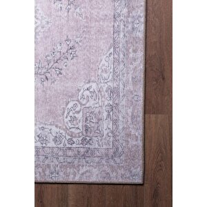 Eskitme Desenli Halı, Dokuma Taban Dekoratif Şönil Rustik Halı Dorian Al 91 150x230 cm