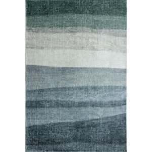 Fuga Yumuşak Dokulu Çok Renkli Modern Desenli Halı Ka 04 80x300 cm