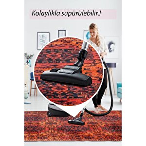 Artloop Fuga Yumuşak Dokulu Çok Renkli Çiçek Desenli Halı Ka 20