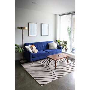 Funk Şönil Dokuma Pamuk Polyester Halı (al 424) 210x210 cm
