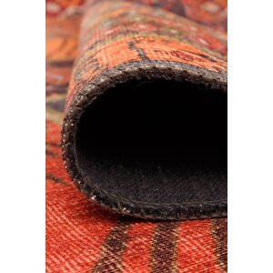 Patchwork Desenli Salon Halısı, Dokuma Taban Dekoratif Şönil Renkli Halı Jazz Al 332