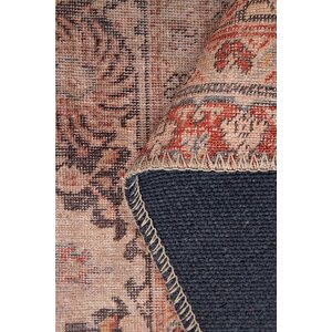 Folk Vintage Desenli Dokuma Taban Dekoratif Rustik Halı (ba 35)