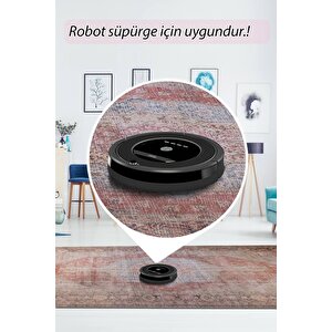 Folk Vintage Desenli Dokuma Taban Dekoratif Rustik Halı (ba 35)