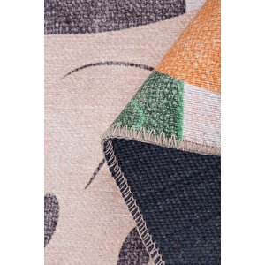 Çocuk Odası Halısı, Dokuma Taban Dekoratif Şönil Renkli halı Minor Al 416 150x230 cm