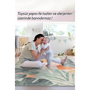 Minor Fil Desenli Dokuma Taban Dekoratif Çocuk Odası Halısı Al 435 210x310 cm