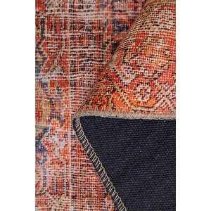 Folk Modern Dokuma Taban Dekoratif Renkli Halı (ba 41)