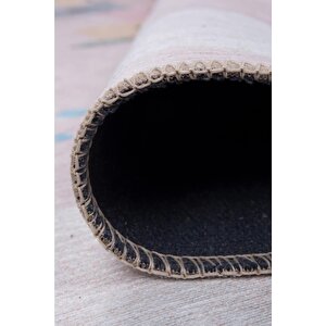 Çocuk Odası Halısı, Dokuma Taban Dekoratif Şönil Renkli halı Minor Al 415