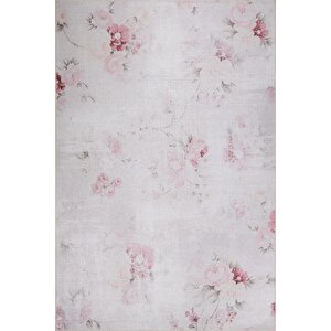 Folk Modern Dokuma Taban Dekoratif Bej Halı (ba 24) 150x150 cm