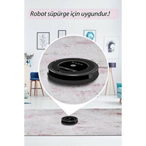 Folk Modern Dokuma Taban Dekoratif Bej Halı (ba 24)