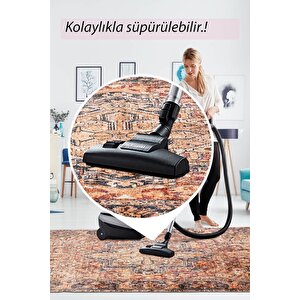 Artloop Fuga Yumuşak Dokulu Siyah/beyaz Modern Desenli Halı Ka 11
