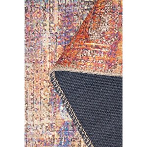 Folk Modern Dokuma Taban Dekoratif Renkli Halı (ba 30)