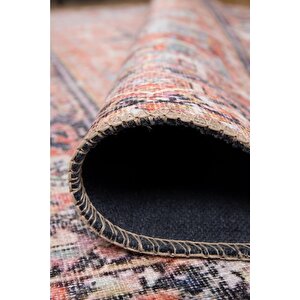 Folk Vintage Desenli Dokuma Taban Dekoratif Rustik Halı (ba 33)