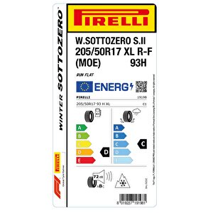 205/50r17 93h Winter Sottozero 2 Xl R-f (moe) Oto Kış Lastiği (üretim: 2024)