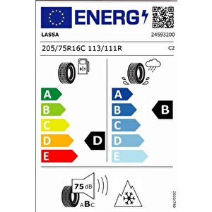 205/75 R16c 113/111r Wintus 2 Oto Kış Lastiği (üretim:2024)