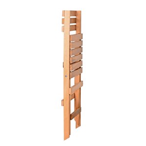 Bysay Ahşap Katlanabi̇li̇r  Bahçe Mutfak Balkon Teras Sandalyesi̇ (naturel) Natural