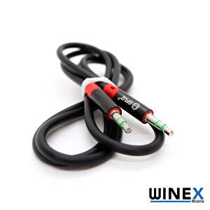 Ax42 Gfz 3.5mm Aux To Aux Kablo 1m Siyah