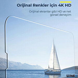 Vivo Y32 Sadece Ön Kılıflı Kesim Ekran Koruyucu Kaplama