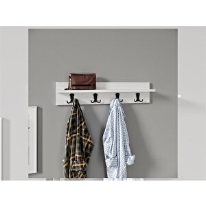 Mikro Beyaz Askılık 100 Cm