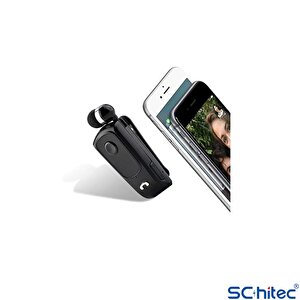 Schitec Yk24 Pro Makaralı Kablosuz Kulaklık Bluetooth 5.3 Siyah