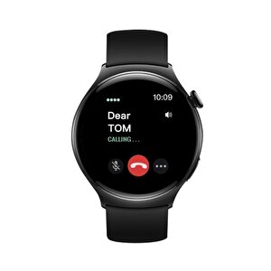 Rw34 Watch 4 Amoled Ekran Android İos Harmonyos Uyumlu Akıllı Saat Siyah