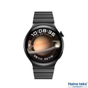 Rw34 Watch 4 Amoled Ekran Android İos Harmonyos Uyumlu Akıllı Saat Siyah